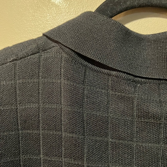 NWT Sioni Black Knit Cardigan with Metallic Gold Buttons - Picture 13 of 15